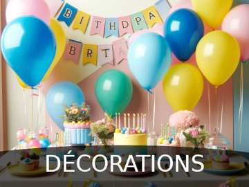 Décorations pour fêtes