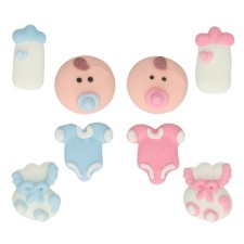 Figurines en sucre pour bébé