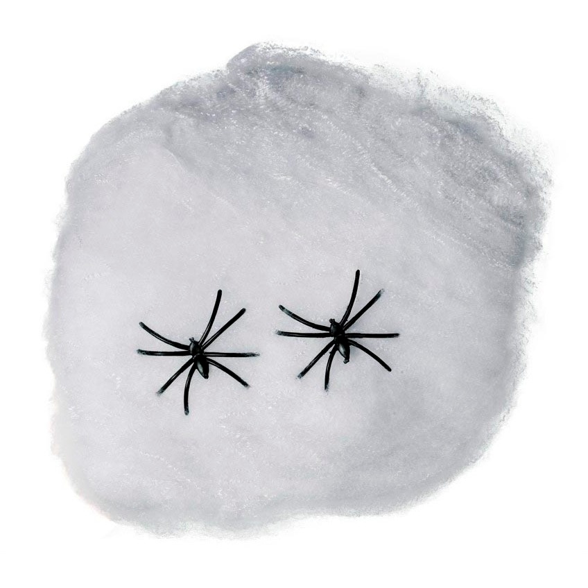 Toile d'araignée blanche de 550 gr