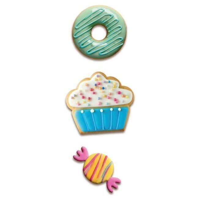 Emporte-pièces pour donut, cupcake et bonbon - Wilton - 3 unités - 2