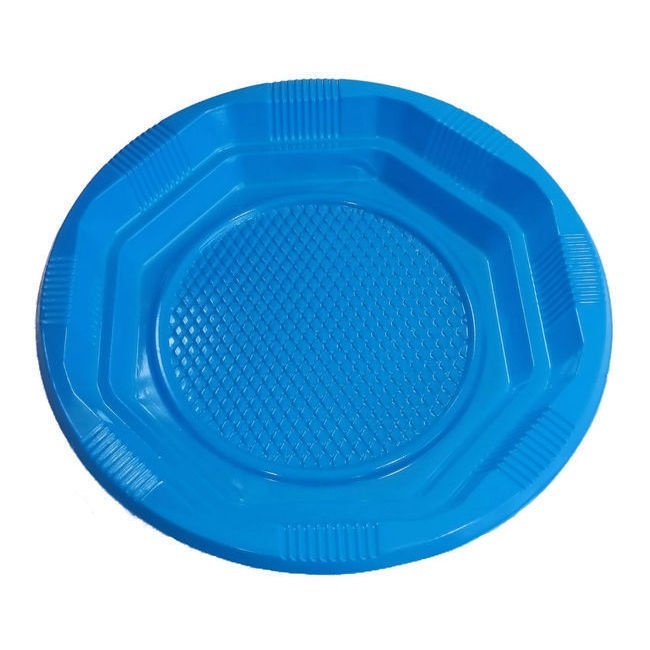 Assiettes en plastique de couleur de 13,5 cm - 20 unités