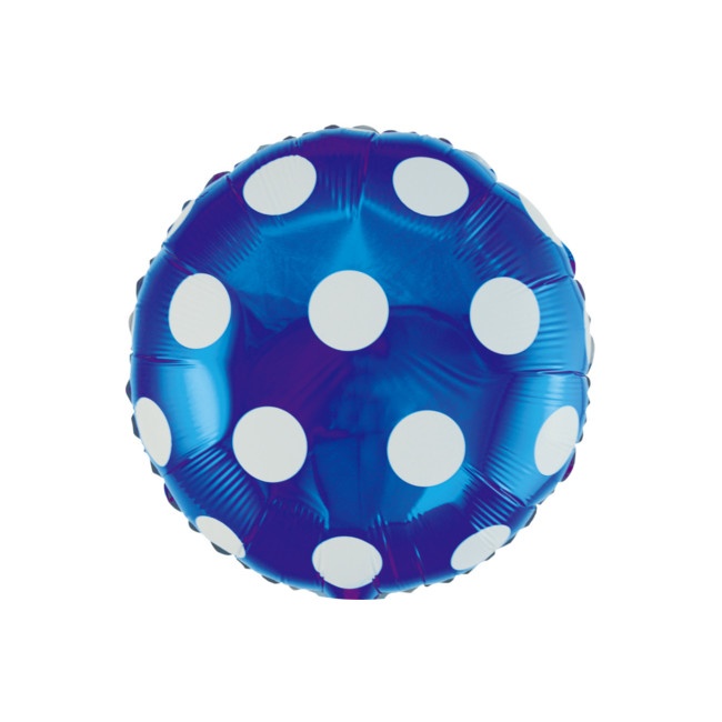 Ballon rond à pois de 46 cm - Ballons Nordic - 1 unité