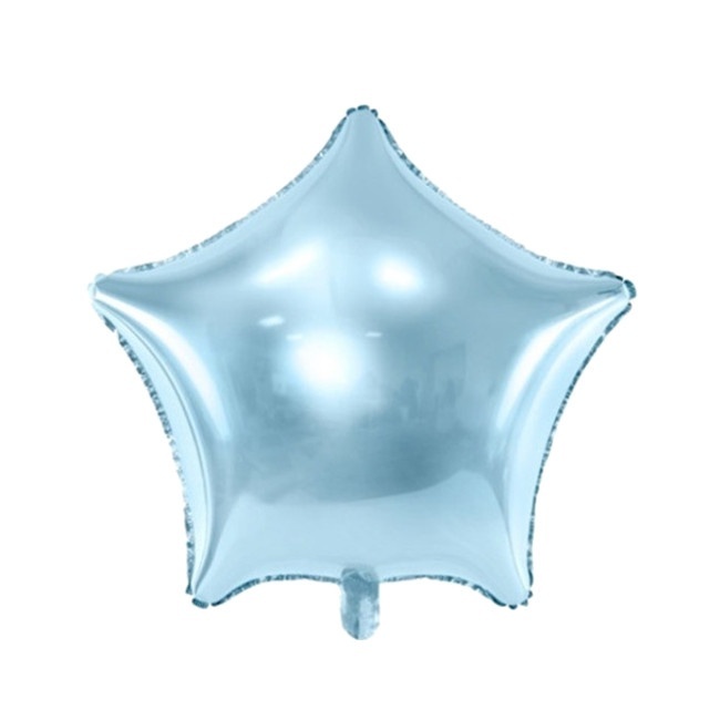 Ballon étoile lisse de 48 cm - PartyDeco - 1 unité