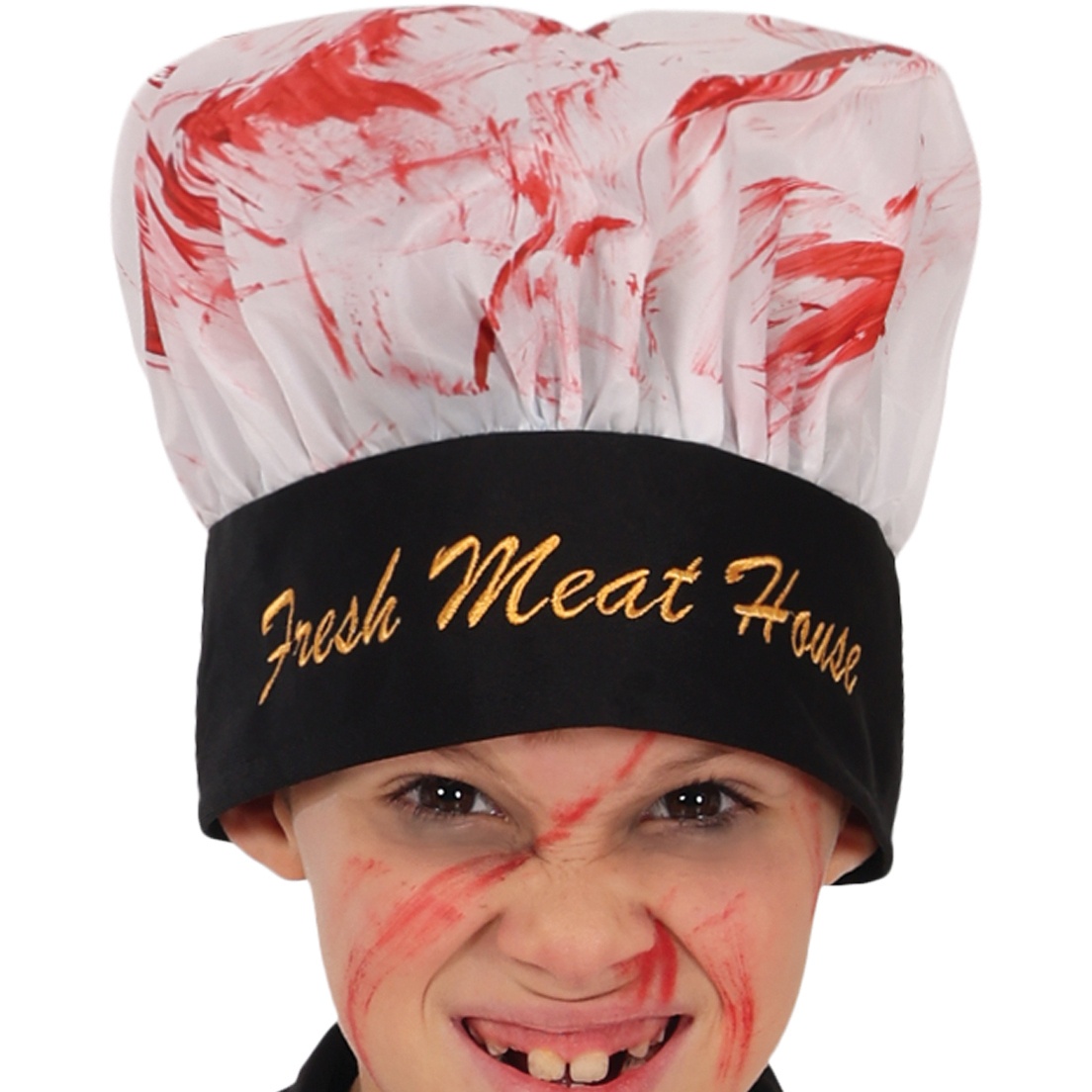 Déguisement de cuisinier sanglant pour enfant - 3