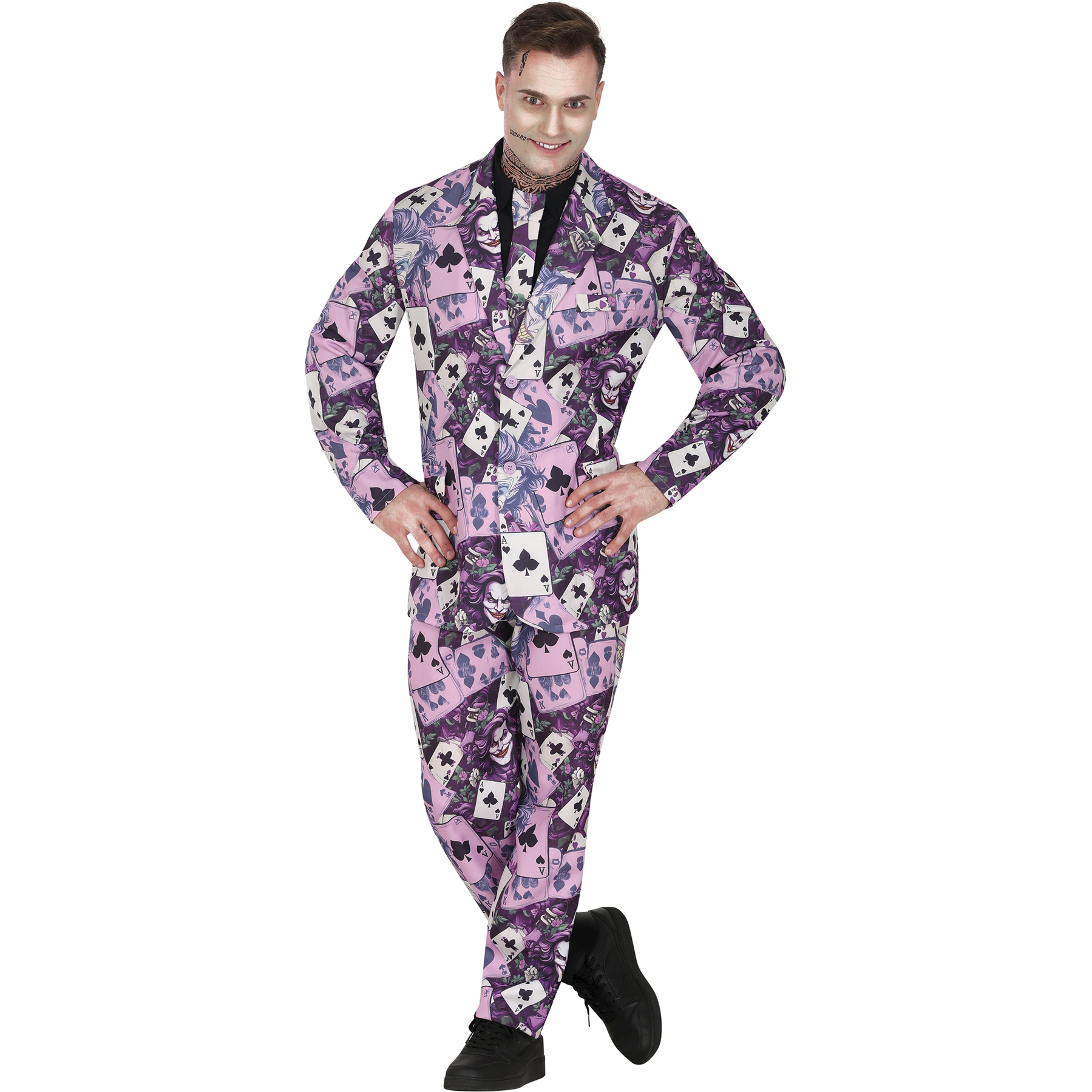 Costume de bouffon élégant pour homme