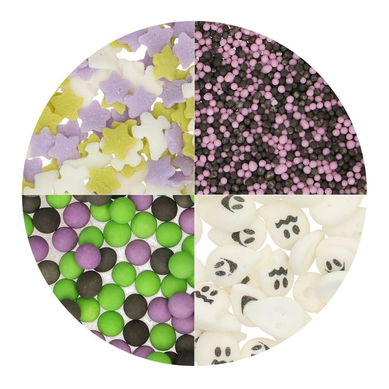 Kit de décorations de Mix Terreur d'Halloween de 110 gr - Wilton