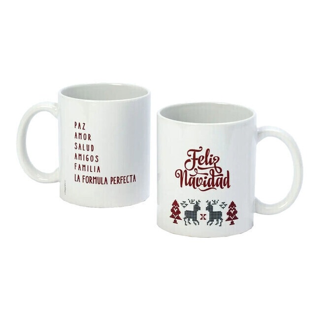 Tasse d'environ 350 ml Joyeux Noël la Formule parfaite - 1 unité