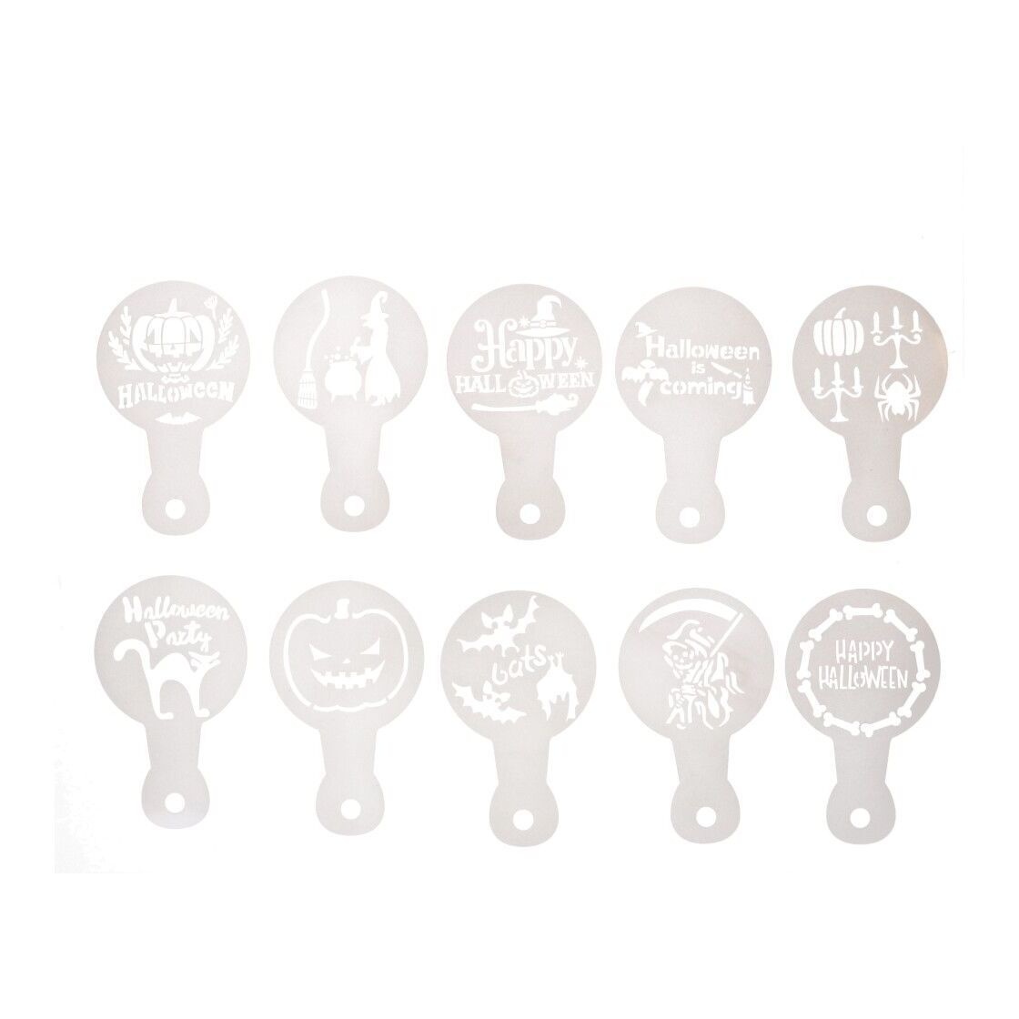 Pochoirs avec motifs d'Halloween - 20 unités - 3