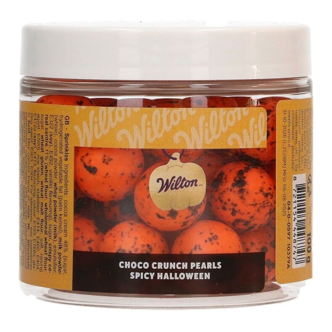 Figurines de boules de chocolat Citrouilles d'Halloween 100 gr - Wilton - 2