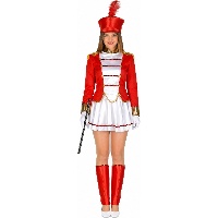 Déguisement de majorette artistique pour femme