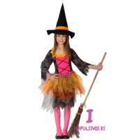 Costume de petite sorcière avec tulle