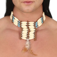 Collier plastron indien