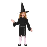 Déguisement de sorcière noire pour enfant