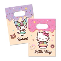 Sachets Hello Kitty et Kuromi - lot de 4