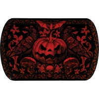 Plateau Citrouille Gothique de 39 x 24 cm