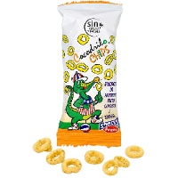 Anneaux de maïs saveur barbecue - 15 g