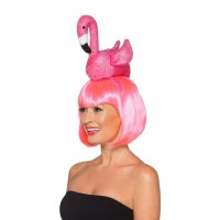 Serre-tête de flamant rose