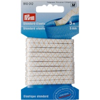 Ruban élastique de 0,5 cm blanc - Prym - 5 m