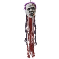 Suspension sinistre de zombie lumineux de 75 cm