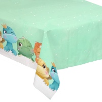 Nappe à dinosaures joyeux de 1,20 x 1,80 m