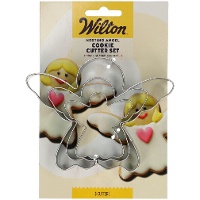 Découpoirs en forme d'Ange - Wilton - 3 pièces