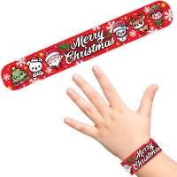 Bracelets magnétiques de Noël assortis pour enfants - 6 unités