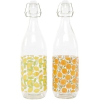 Bouteille de 1 L fruits colorés