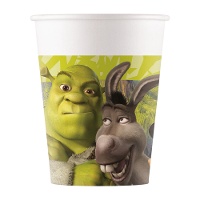 Gobelets Shrek 200 ml - lot de 8