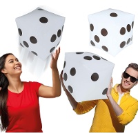 Dé gonflable 30 x 30 cm