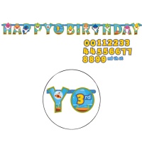 Guirlande joyeux anniversaire de Baby Shark - 3,2 m