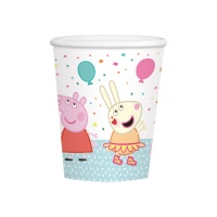 Gobelets de Peppa Pig Party de 250 ml - 8 unités