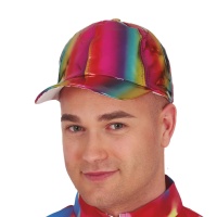 Casquette rétro irisée - 1 pc.