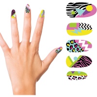 Ongles artificiels des années 80 - 10 unités