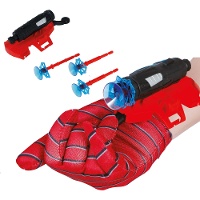 Gant « Homme?Araignée » avec lanceur de ventouses pour enfant