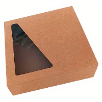 Boîte pour rosace des Rois de 32 x 32 x 8 cm en kraft