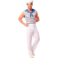 Déguisement de marin rétro pour homme