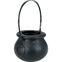Chaudron de sorcière noir de 11 cm