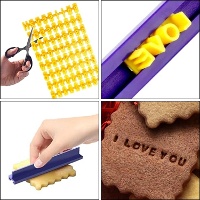Kit de marqueurs alphanumériques pour biscuits
