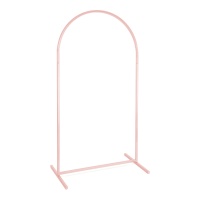 Structure de 1,50 x 0,80 m en rose poudré