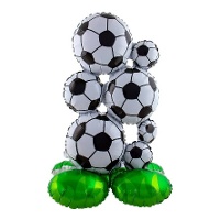 Ballon de ballons de football avec base 53 x 77 cm