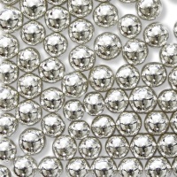 Perles argentées de 4mm - PME - 25 gr