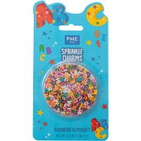 Sprinkles alphabet arc-en-ciel de 25 gr - PME