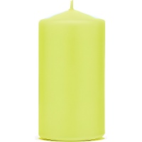 Bougies colorées de 6 x 12 cm - 6 unités