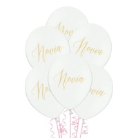 Ballon en latex blanc 