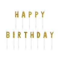 Bougies d'anniversaire de 1,5 x 2,5 cm - 13 unités
