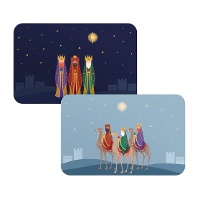 Set de table des Rois Mages de l'Orient de 43 x 28 cm - 1 unité