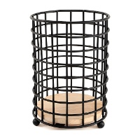 Pot à ustensiles de cuisine noir ou blanc - 1 pc.