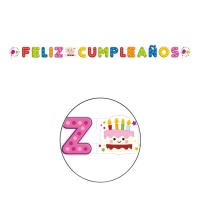Guirlande joyeux anniversaire