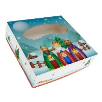 Boîte pour galette des rois 35 x 35 x 8 cm