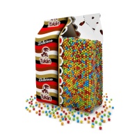 Mini perles de chocolat multicolores - 1 kg